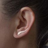 Natural Landscape Mountain Ear Climber Earring – Jewelry Gift Ideas — 7