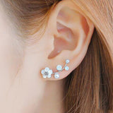 Natural Landscape Mountain Ear Climber Earring – Jewelry Gift Ideas — 3