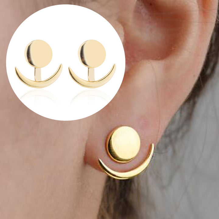 Natural Landscape Mountain Ear Climber Earring – Jewelry Gift Ideas — 1