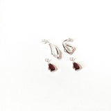 Long Style Design Earrings Female Ruby Earrings – Stylish Gifts — 4