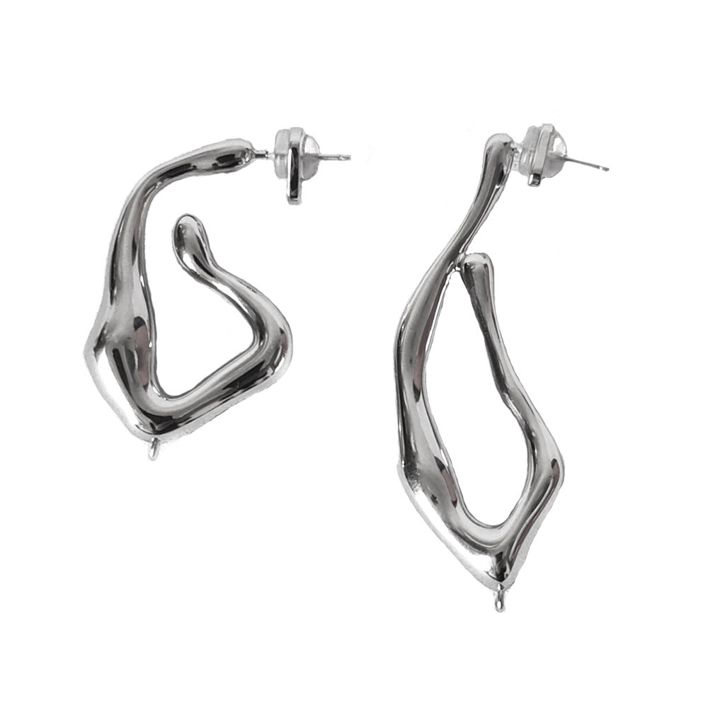 Long Style Design Earrings Female Ruby Earrings – Stylish Gifts — 1
