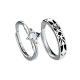 Men And Women Couples Niche Design Ring – Gifts for Her — 7