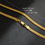 5MM Full Side Necklace Sweater Chain – Jewelry Gift Ideas — 5
