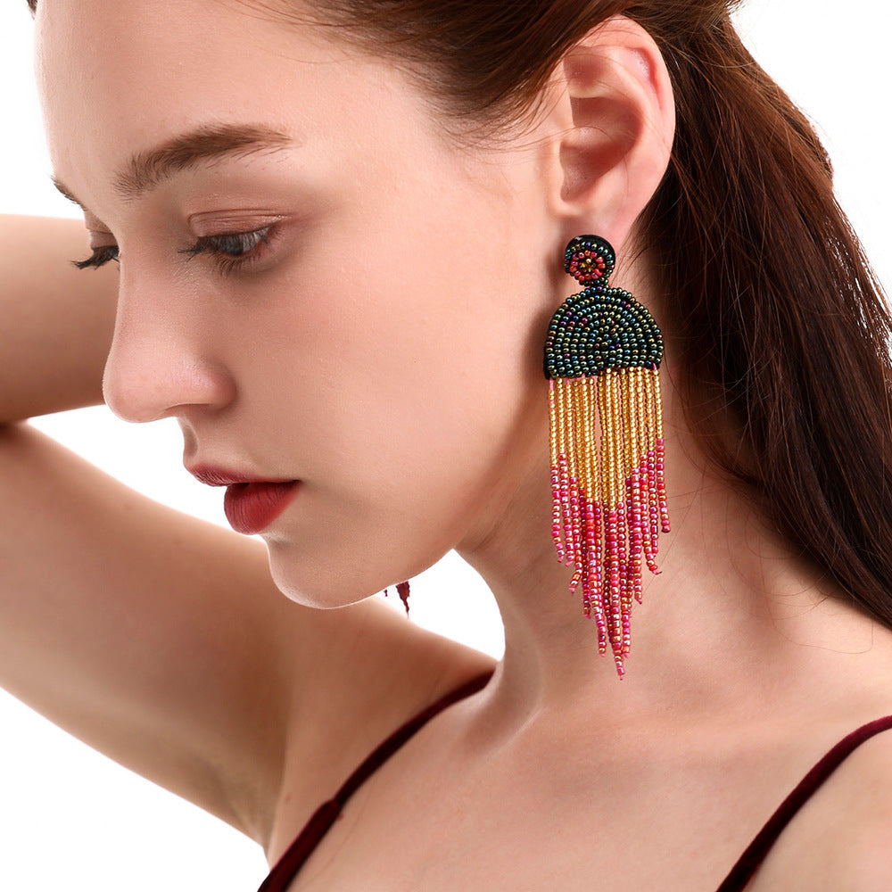 Color Beizhu Earrings – Special Occasion Gifts — 1