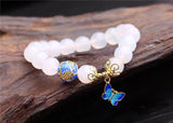 Crystal white agate bracelet – Jewelry Gift Ideas — 3