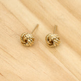 Fashion Round Earrings Simple Cross Metal – Stylish Gifts — 5
