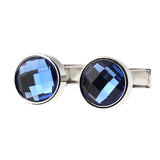 Exquisite Blue Crystal Cufflinks For Men And Women – Gifts for Him — 6