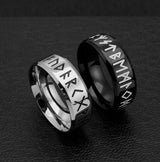 Rust steel jewelry men's Viking digital ring – Jewelry Gift Ideas — 3