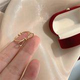 Ring Female Personality Simple Matte Fashion Joint – Stylish Gifts — 4