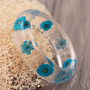 Artificial Gutta Percha Resin Dry Flower Bracelet – Jewelry Gift Ideas — 3