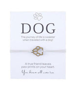 Friendship Bracelet Gift for Him Paw Print – Jewelry Gift Ideas — 10