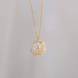 Ladies Moon Necklace – Jewelry Gift Ideas — 2