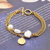 Gold Plated Chunky Statement Medal Pendant – Jewelry Gift Ideas — 2