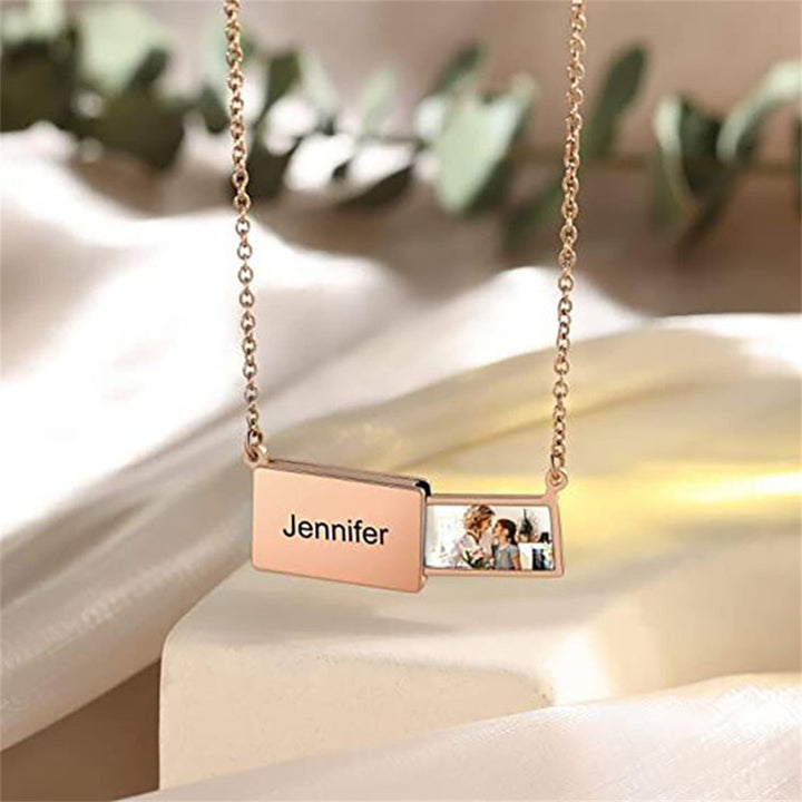 Creative Pull Out Photo Envelope Necklace – Jewelry Gift Ideas — 1