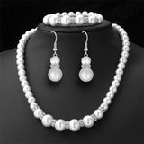 Pearl Set, Necklace, Earrings And Bracelet – Jewelry Gift Ideas — 5