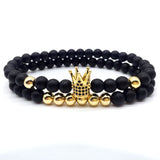 Micro Zircon Crown Bracelet Couple Bracelet – Jewelry Gift Ideas — 4