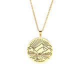 Inspirational Necklace Mountain Peak Personality – Jewelry Gift Ideas — 3