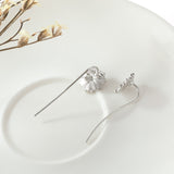 Silver Plated Sun Flower Earrings – Birthday Gifts — 4