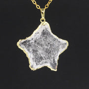 Star Moon Faceted Pendant White Crystal – Jewelry Gift Ideas — 19