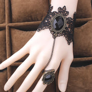 Fashion Vintage Gothic Lace Gem Bracelet – Stylish Gifts — 1