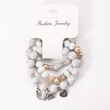 Marble elephant bracelet – Jewelry Gift Ideas — 1