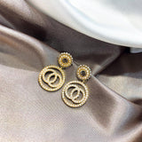 925 Silver Needle French Retro Pearl Earrings – Everyday Gifts — 3