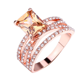 Diamond Square Ring – Unique Gift Ideas — 2