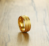 Color Scrub Titanium Steel Ring – Thoughtful Gifts — 2