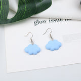 Simple White Cloud Korean Style Cute Earrings – Stylish Gifts — 6