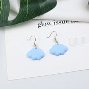 Simple White Cloud Korean Style Cute Earrings – Stylish Gifts — 6