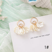 Frosty Starfish Shell Earrings – Stylish Gifts — 10