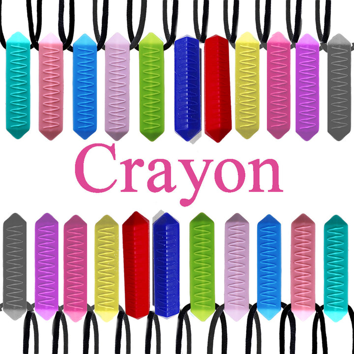 Children's Sensory Chewing Texture Silicone Crayon – Gifts for Kids — 1