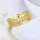 Lace Allures European And American Gold Ring – Small Gift Ideas — 4