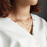Double Star Moon 925 Silver Necklace – Jewelry Gift Ideas — 4