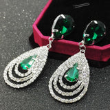 Crystal drop earrings – Special Occasion Gifts — 6