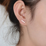 Flat earrings female earrings – Gifts for Her — 8