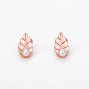 Leaf-shapepd Stud Earrings Ornament – Small Gift Ideas — 14
