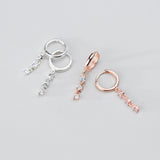 Short drop earrings with one word earrings – Unique Gift Ideas — 1