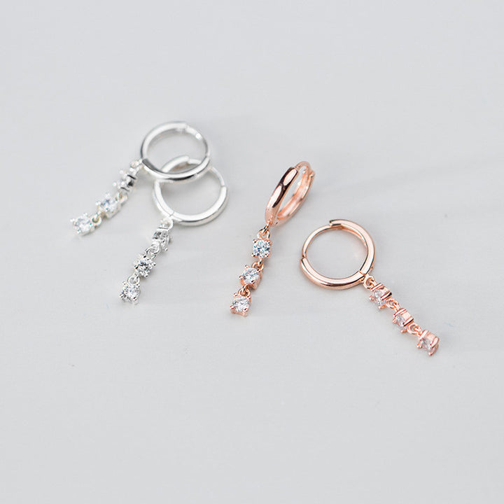 Short drop earrings with one word earrings – Unique Gift Ideas — 1