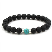 Volcanic Stone Bracelet Chakra Yoga 8mm – Jewelry Gift Ideas — 6