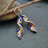 Flower long earrings – Thoughtful Gifts — 5