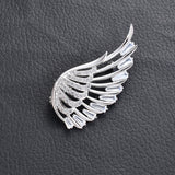Ladies Creative Angel Wings Diamond Brooch – Jewelry Gift Ideas — 3
