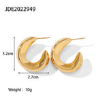 Women's High-class Titanium Hollow Earrings – Gifts for Her — 9