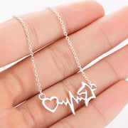 Round Animal Heartbeat Necklace – Jewelry Gift Ideas — 4