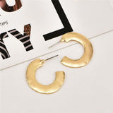 Women Simple Vintage Gold Moon Earrings – Gifts for Her — 5