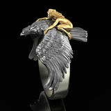 Flying Golden Girl Ring Fashion Creative Ring – Stylish Gifts — 5