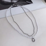 Pearl Double Layered Necklace Female Niche – Jewelry Gift Ideas — 5
