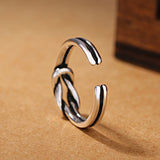 Vintage interlace knotted ring – Practical Gifts — 5