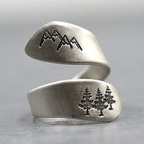 Mountain forest opening adjustable ring – Surprise Gifts — 5
