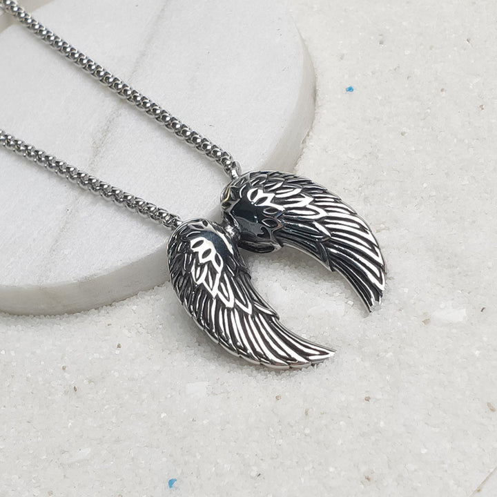 Personalized Pendant Titanium Steel Necklace Punk – Jewelry Gift Ideas — 1